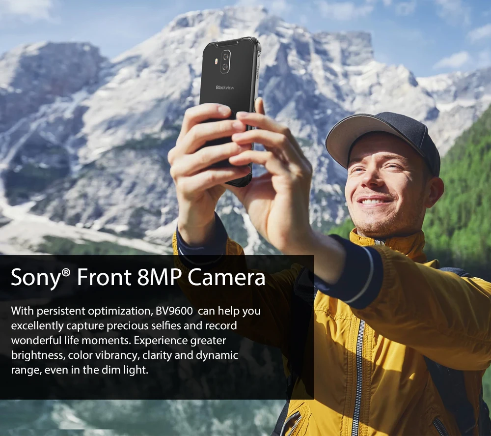 Blackview BV9600 IP68 IP69K прочный водонепроницаемый Helio P70 Global 4G телефон 6,2" Android 9,0 смартфон 4 Гб 64 Гб MT6771T 5580 мАч