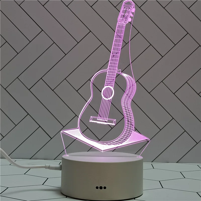

Touch Creative Colorful LED USB or Battery Powered Modern Simple Gift Children's Birthday Desk Bedroom Nightlight Ornaments