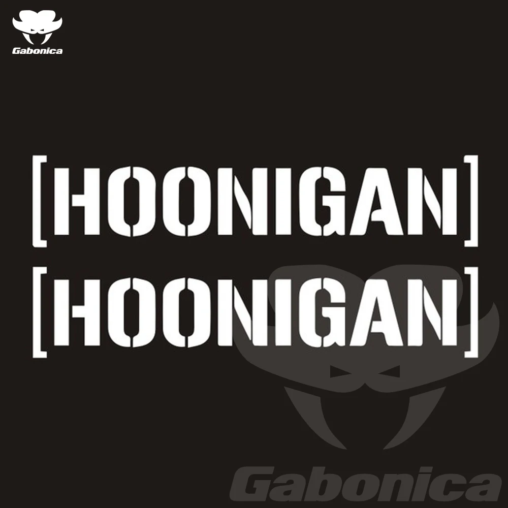 Car Stickers HOONIGAN Funny Motorcycles Reflective Decoration Custom Sticker Auto Body Decal Tuning Accessories | Автомобили и
