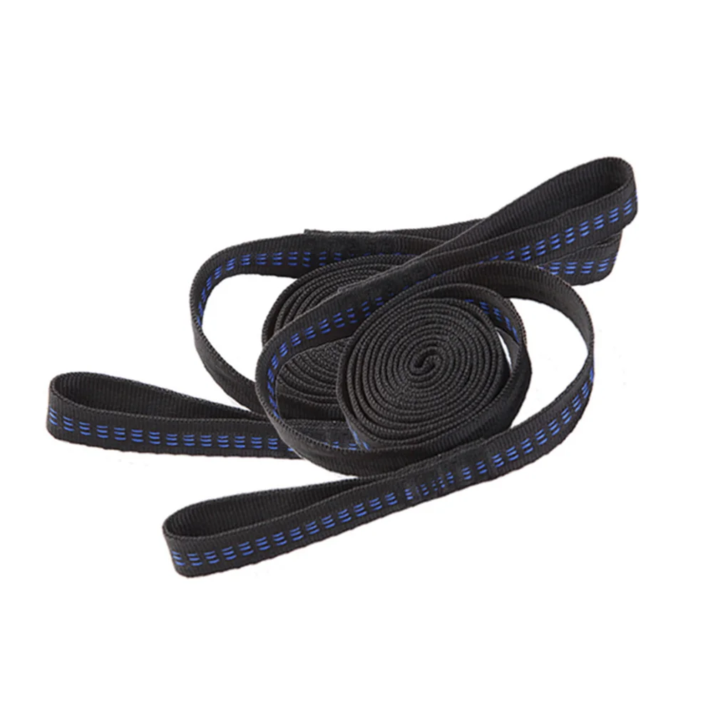 

Set of 2pcs Hammock Straps Tree Swing Hanging Strap Ropes + 2pcs Carabiners and 1pc Storage Bag for Outdoor Activities