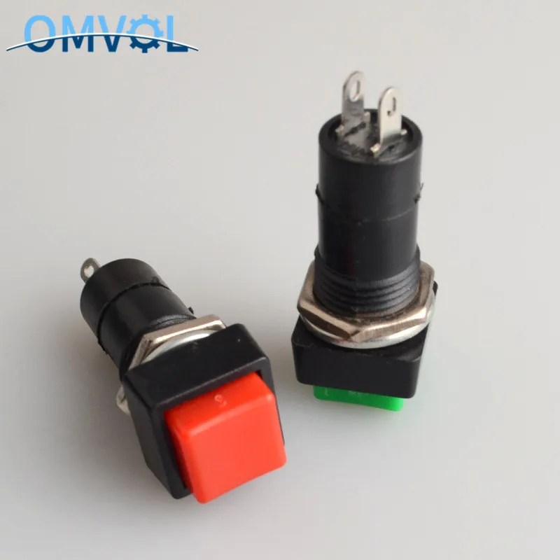 1 шт. мгновенный и самоблокирующийся кнопочный переключатель 12 мм | Обустройство