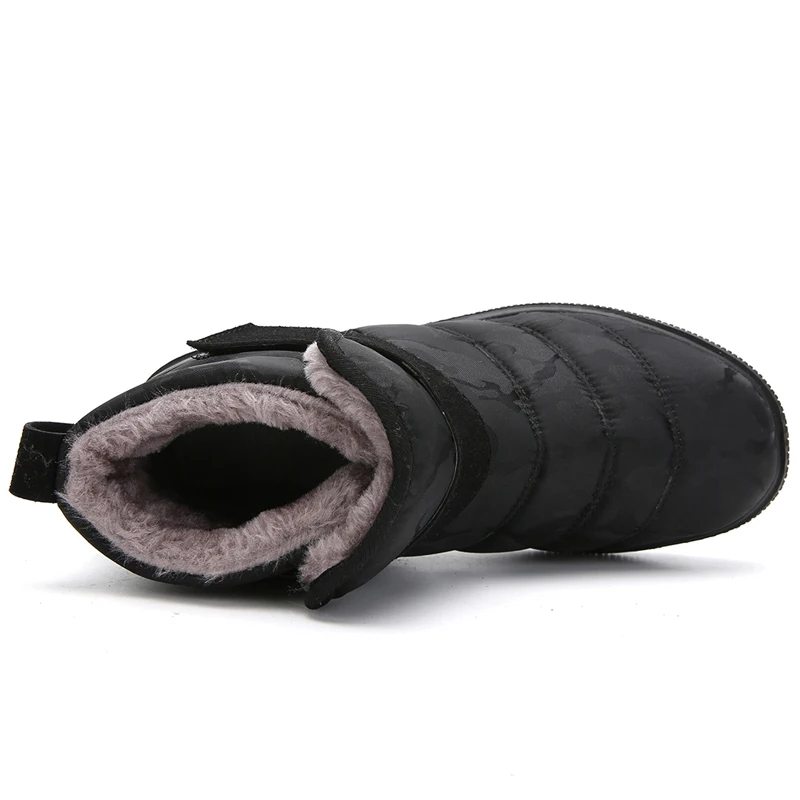 Плюшевые водонепроницаемые мужские зимние ботинки Зимняя обувь Мужские Botines Botas