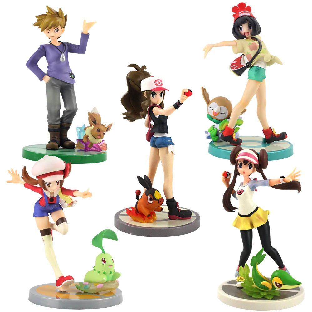 Экшн-фигурка из ПВХ 18-21 см Покемон селен роулет тоуко тесвин Мэй снайви голубой