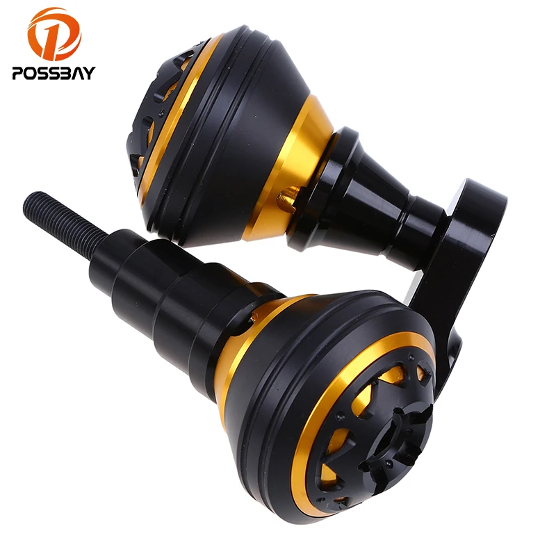 Posbay мотоциклетные рамки ползунок анти Краш Pad Мотокросс защита от падения кафе