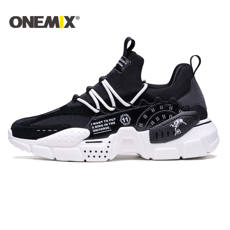 ONEMIX 2020 новые мужские кроссовки кожа амортизирующая спортивная обувь Мужская