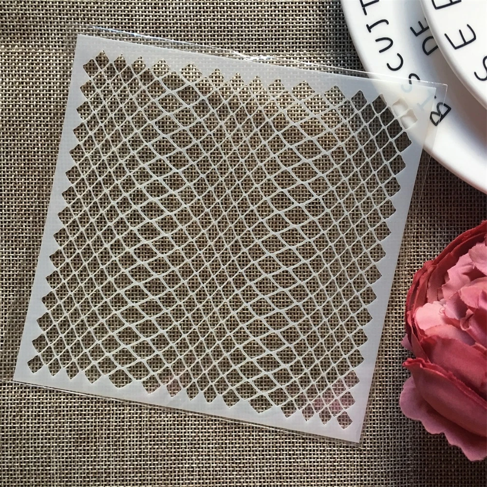 5 &quotАлмазная волнистая текстура&quot сделай сам &quot слойные трафареты живопись Φ