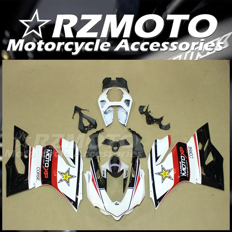 

Injection Mold New ABS Whole Fairings Kit Fit for Ducati 899 1199 Panigale 2012 2013 2014 12 13 14 Bodywork set stars