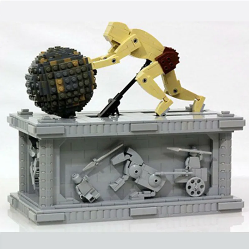 23017 оригинальная техническая серия MOC Sisyphus движущийся набор 1518 строительные блоки 1462 шт Кирпичи Игрушки совместимы с Bela