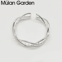 mg creative spiral ring for women simple elegant adjustable engagement ring fashion jewelry women accessories girl gifts
