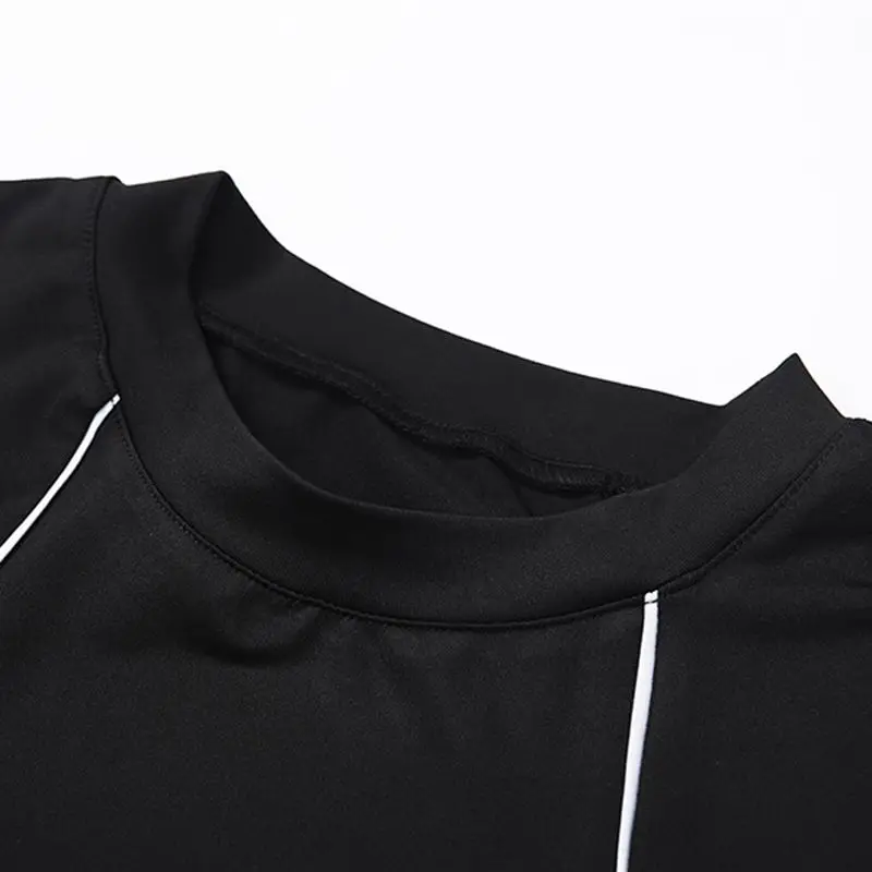 

CXUEY Running Fitness Suit Sport Costume Women Sportswear 2021 Dry Fit Outfit Workout Clothes for Women Tracksuit Yoga Kit Black