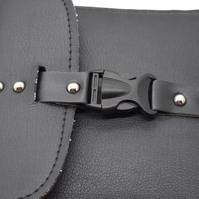 Мотоциклетная сумка из искусственной кожи боковая для инструментов чемодан