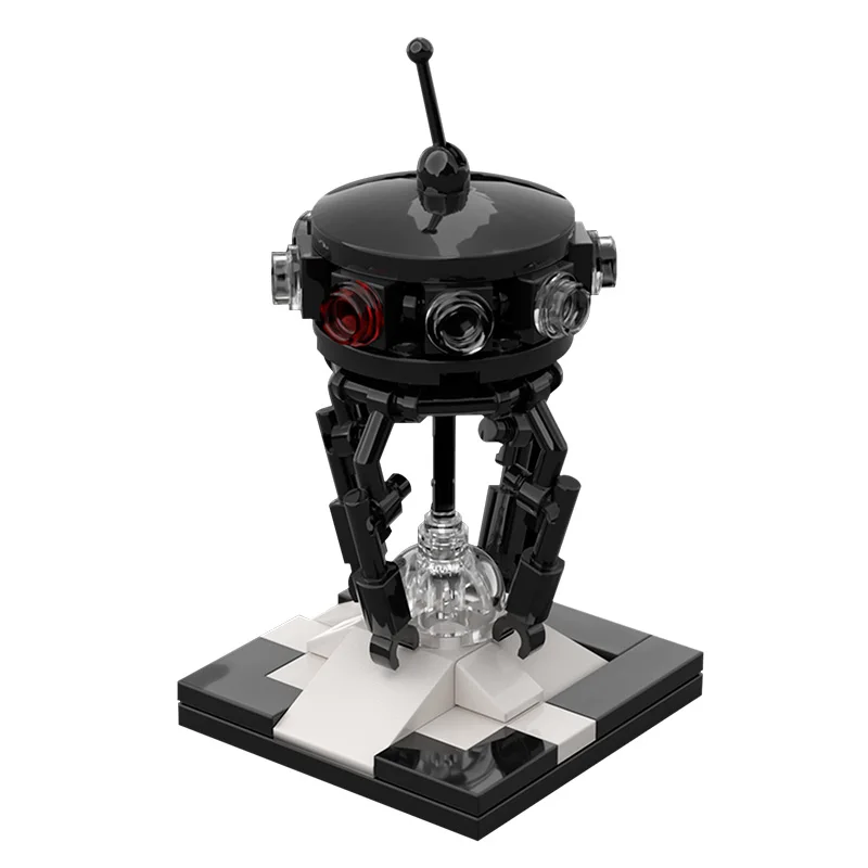 

MOC City High-Tech Detecting Robot Mini Digital Balance Gifts Assembly Toys Model Educational Building Blocks Birthday Present