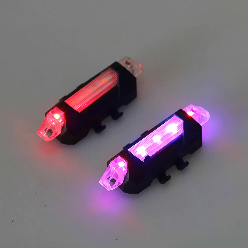 4 шт./компл. новый портативный светодиодный USB Перезаряжаемый велосипедный фонарь