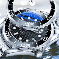 new business dress mens watches ceramic bezel automatic date mechanical male watch luxury classic full steel aaa jewelry clocks