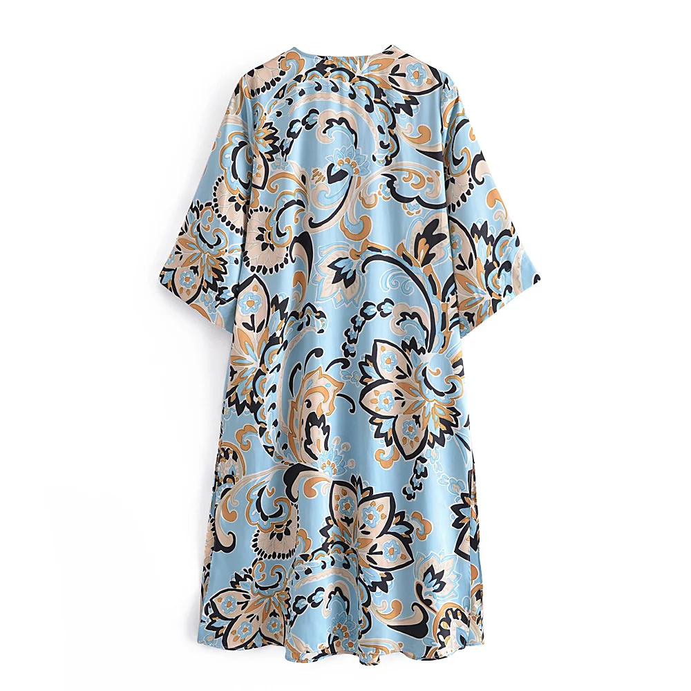 Бутик Летняя женская одежда с принтом блузка платье элегантные платья - купить по