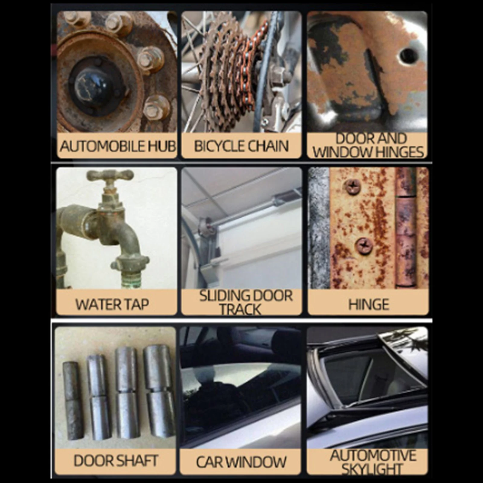 

Multi-Functional Super Rust Removal Spray Scratch Repair Fluids Adhesive Cleaning Spray A66