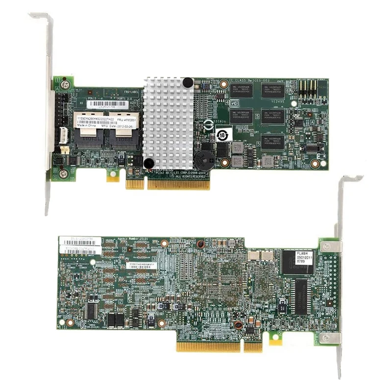 Карта массива для контроллера M5015 46M0851 SATA/SAS 6 Гбит/с PCIe X8 карта с поддержкой SATA и