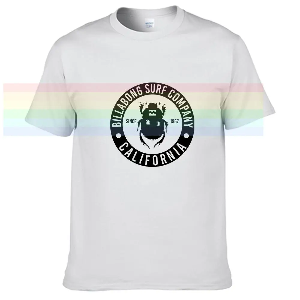 

California Billabongs T Shirt For Men Limitied Edition Unisex surfing Brand T-shirt Cotton Amazing Short Sleeve Tops N30