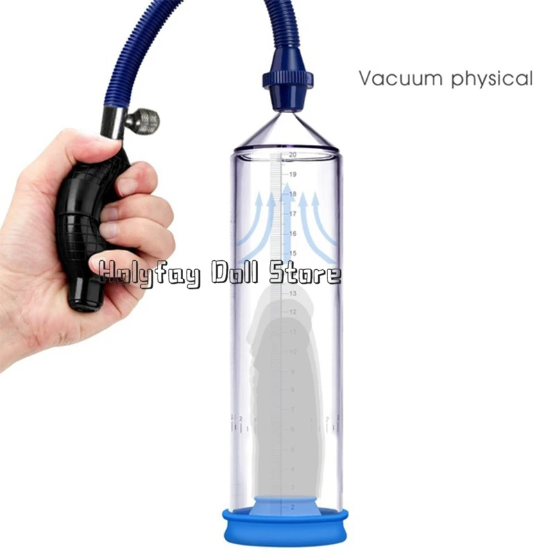 Удлинитель пениса вакуумный насос для увеличения мужского члена сексуальные