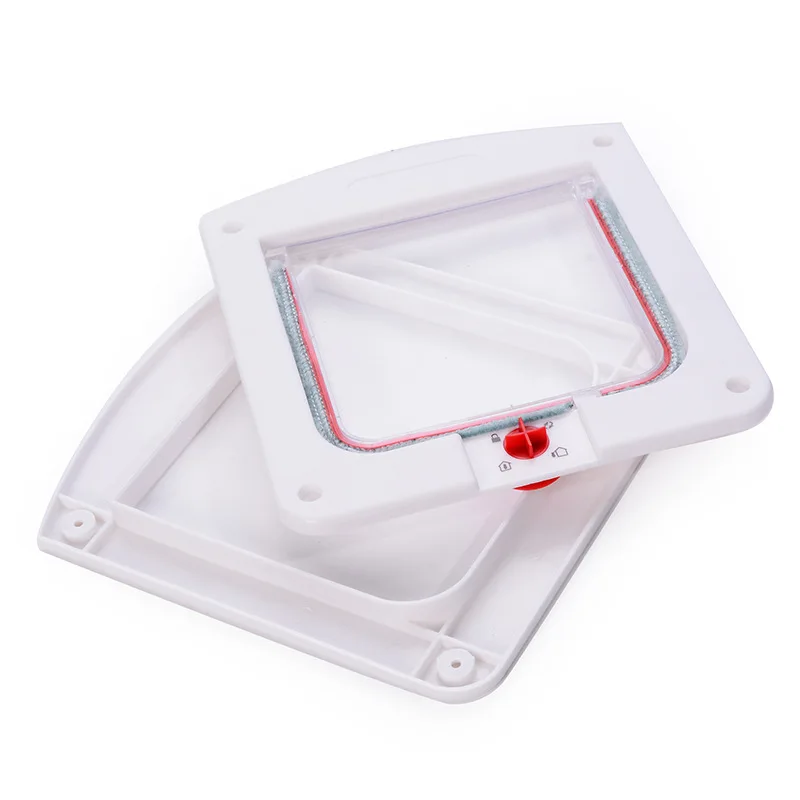 Дверь для питомца собаки кошки маленькая дверь животное 4 способа магнитная