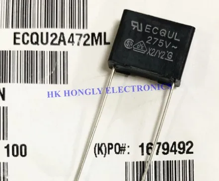 Конденсатор ECQU2A472ML 4700PF 30 шт. 472 В переменного тока М НФ | Строительство и ремонт