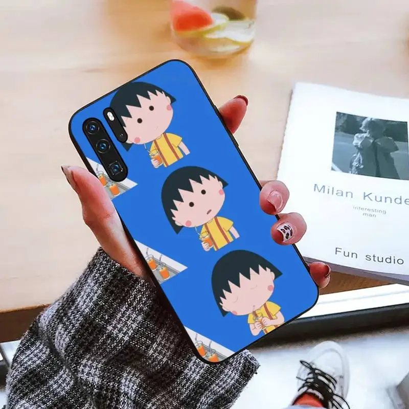 

Anime Chibi Maruko Phone Case For Huawei honor Mate P 9 10 20 30 40 Pro 10i 7 8 a x Lite nova 5t