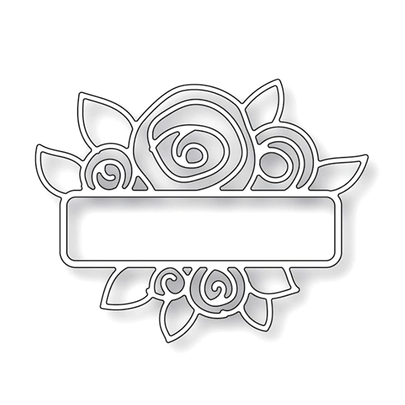 2020 новая прямоугольная пузырчатая коробка и тиснение розы цветок металлические