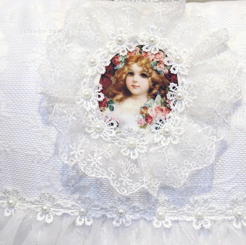 Роскошный роскошный дворцовый Чехол на подушку с европейской вышивкой кружевом