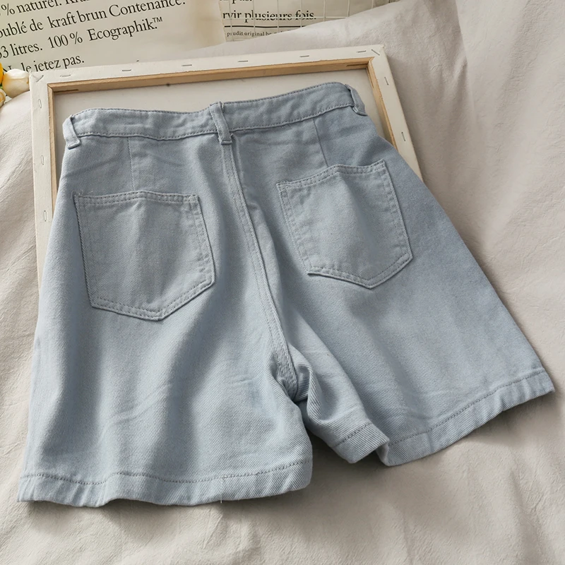Шорты женские простые классические Элегантные Короткие штаны в Корейском стиле
