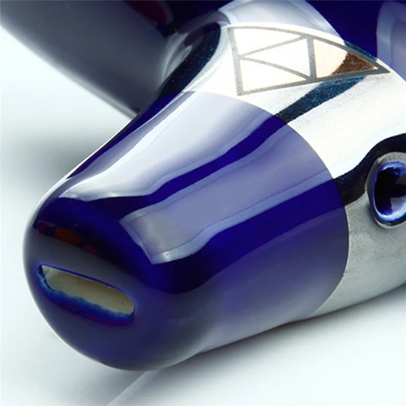 12 отверстий окарина керамический альт C Легенда о Zelda Окарина флейта синий