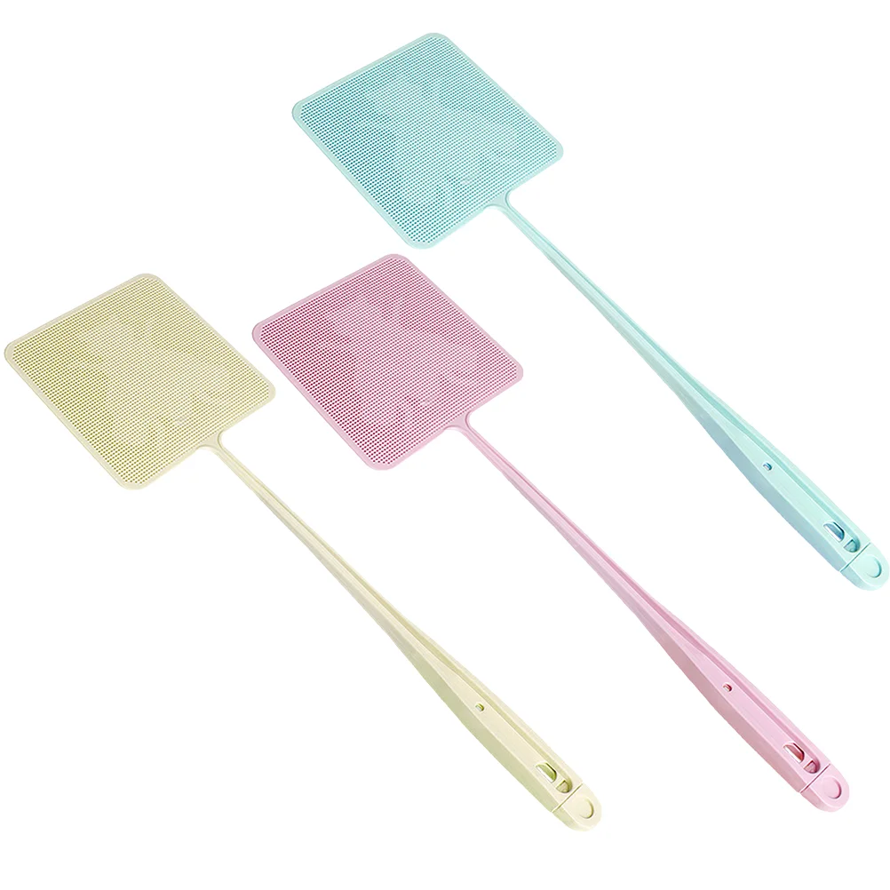 

3 шт., ручная мухобойка с зажимом для дома