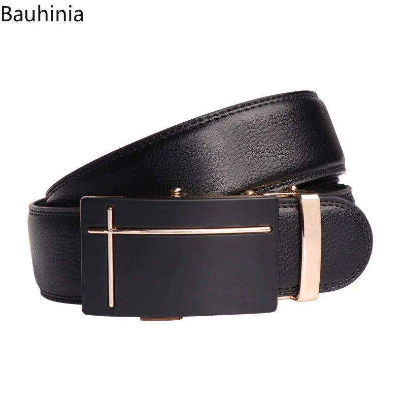 

Genuine leather Belt Men Top Quality Luxury high quality Leather Belts for Men Strap Male Metal Automatic Buckle 2021 New