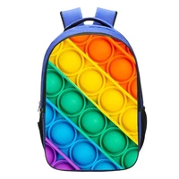 3d printing school backpack family game fidget bag back to school mochila bookbags for girls and boys a115