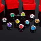 Кольцо Akatsuki Itachi для косплея аниме, металлическое светящееся кольцо, ниндзя, реквизит, аксессуары, крутые вещи, рождественские аксессуары