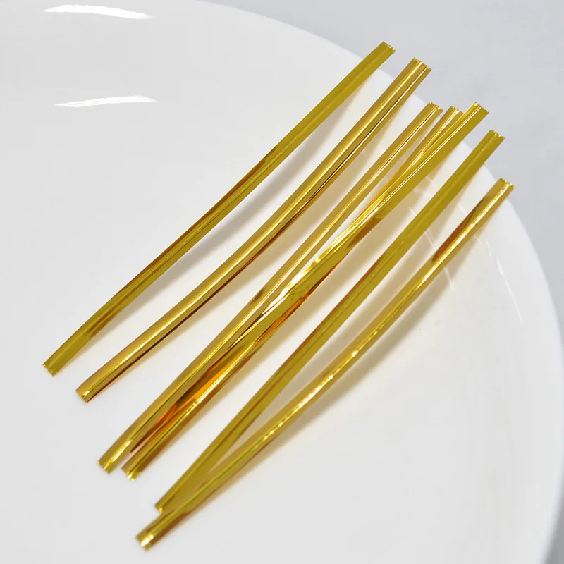 Металлические закрученные Галстуки для виолончели 3x100 шт. 10 см| |