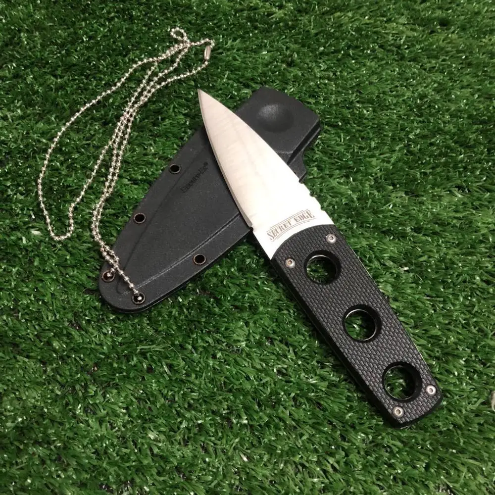 Портативное мини ожерелье с лезвием нож для фруктов кемпинга охоты выживания