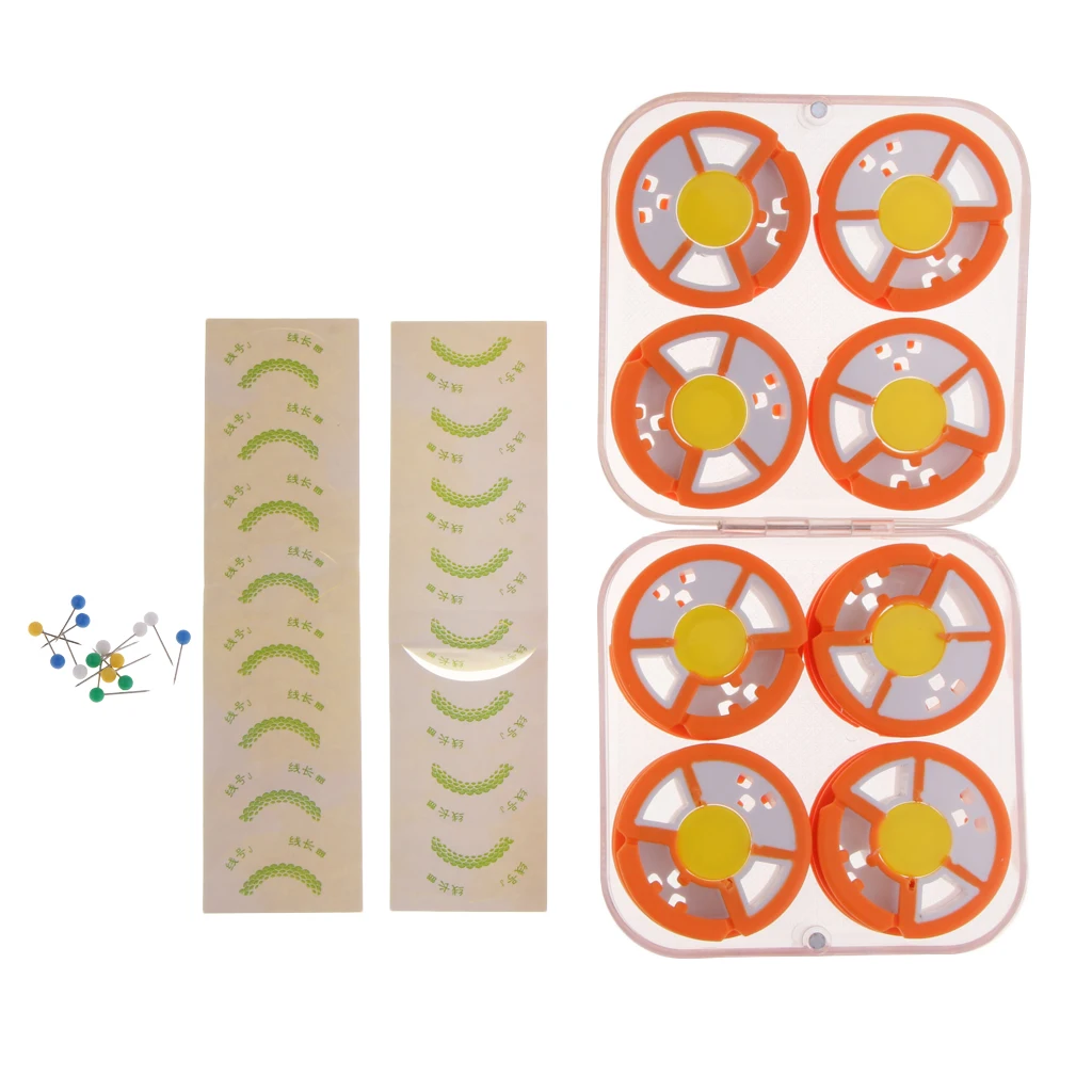 8pcs Fishing Line Bobbins Spools Pike Carp and Sea Rigs Storage | Спорт и развлечения