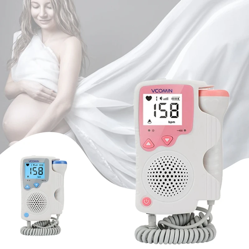 

2.0MHz Prenatal Fetal Doppler Baby Heartbeat Monitor Baby Heart Rate Detector Sonar Doppler For Pregnant Women No Radiation