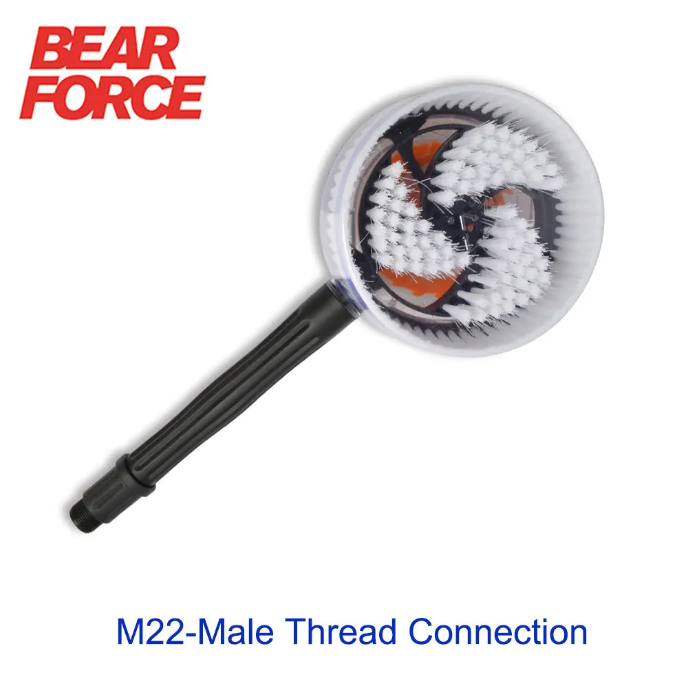 

Вращающаяся круглая щетка, жесткая моечная щетка для мойки высокого давления, с резьбой M22