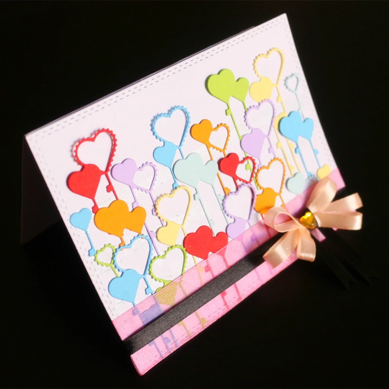 Yinise любовь воздушные шары металлические режущие штампы для фотографий|Вырубные