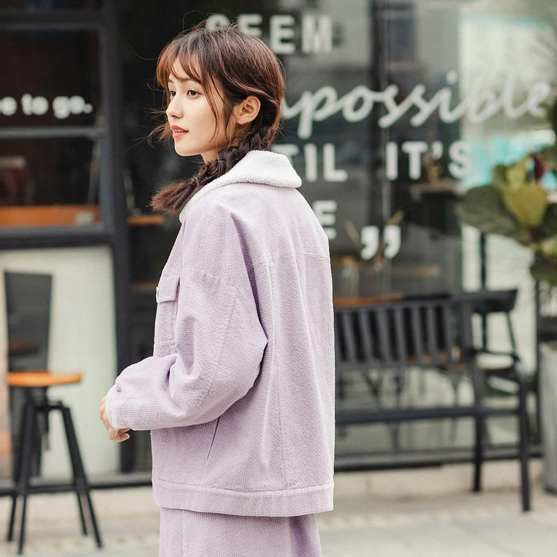 INMAN весна 2020 Новое поступление женское однобортное Свободное пальто с отворотами