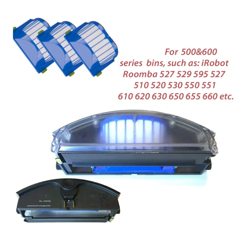 

Suitable for IRobot Roomba 600 Series Robot Vacuum Cleaner Kits Main Roller Side Brush Hepa Filter Accessroies Parts