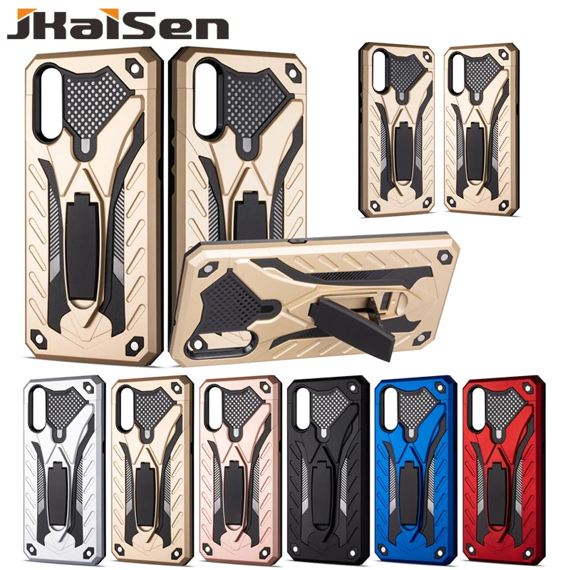 

JKaiSen Stand Phone Case For VIVO S1 Shockproof Armor Bracket Protective Cover Back Case For VIVO S7 Kickstand Case Caso