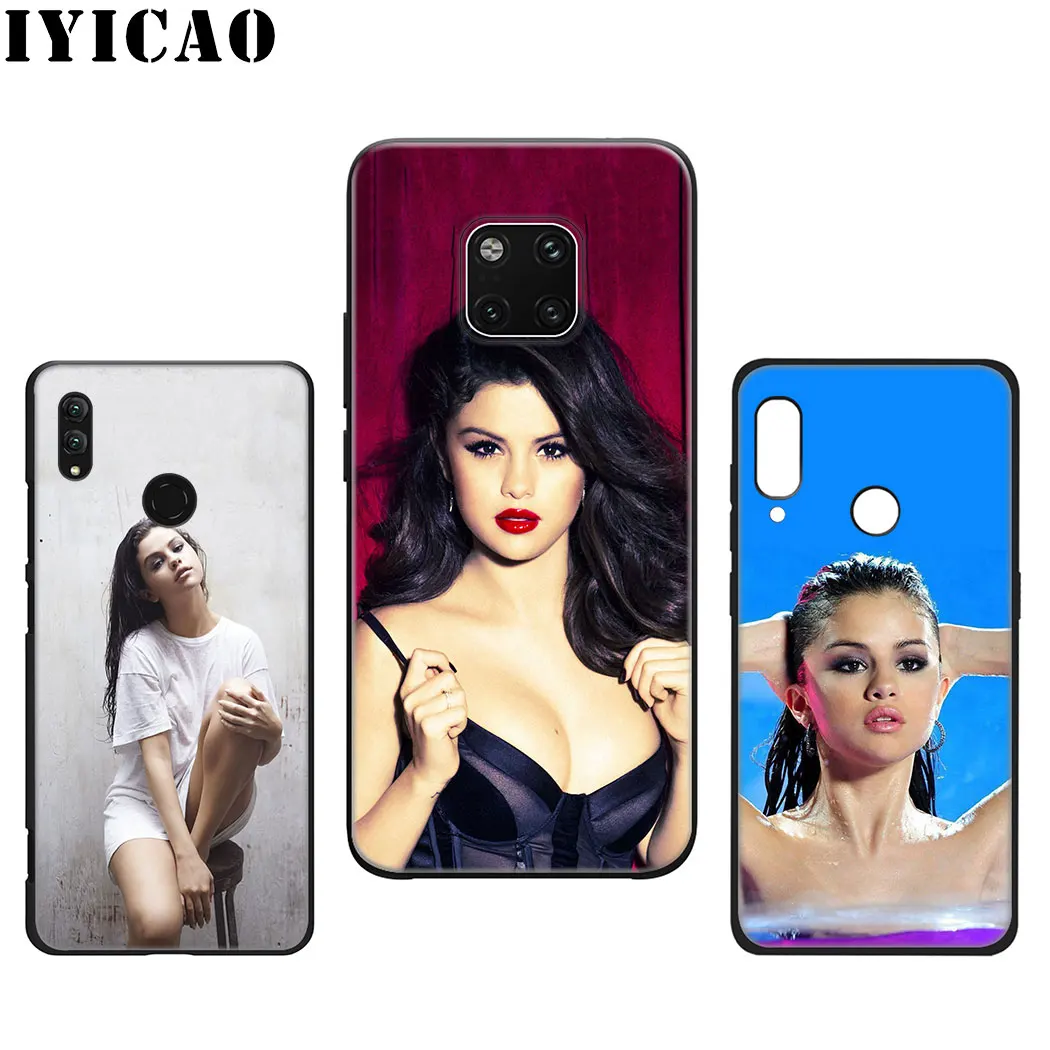 Sexy Selena Gomez Singer Soft Silicone Case for Huawei Mate 30 Pro Lite Y9 Prime P9 P8 Cover |