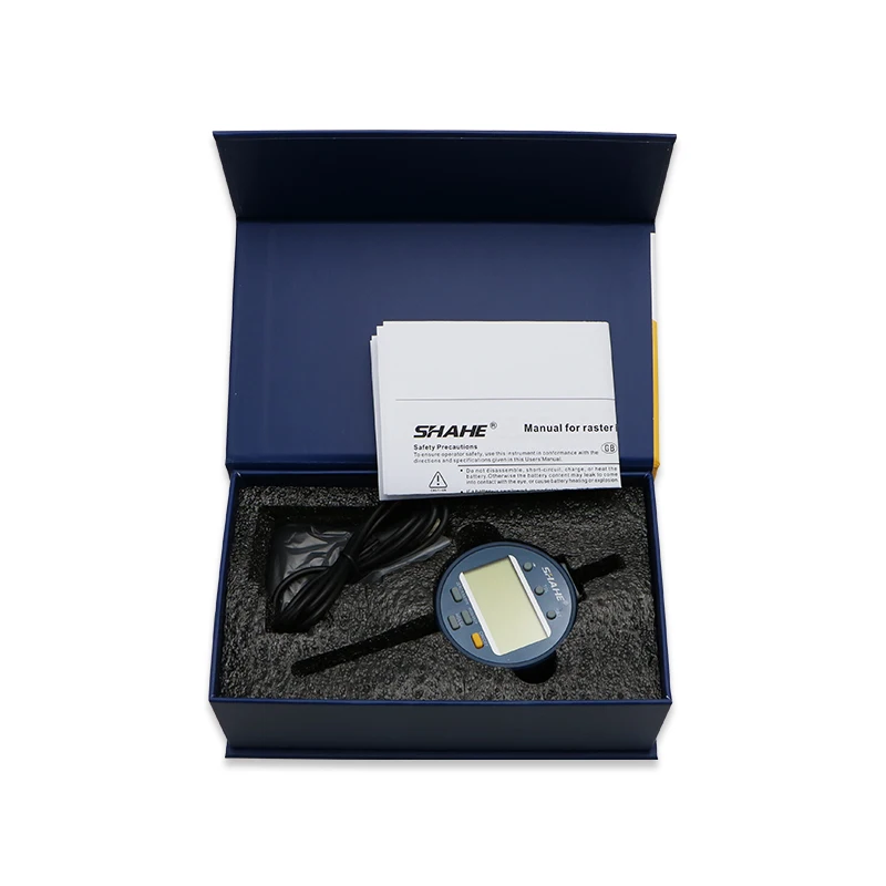 Электронный цифровой циферблатный индикатор SHAHE измерительный прибор 0 12 7 мм 001