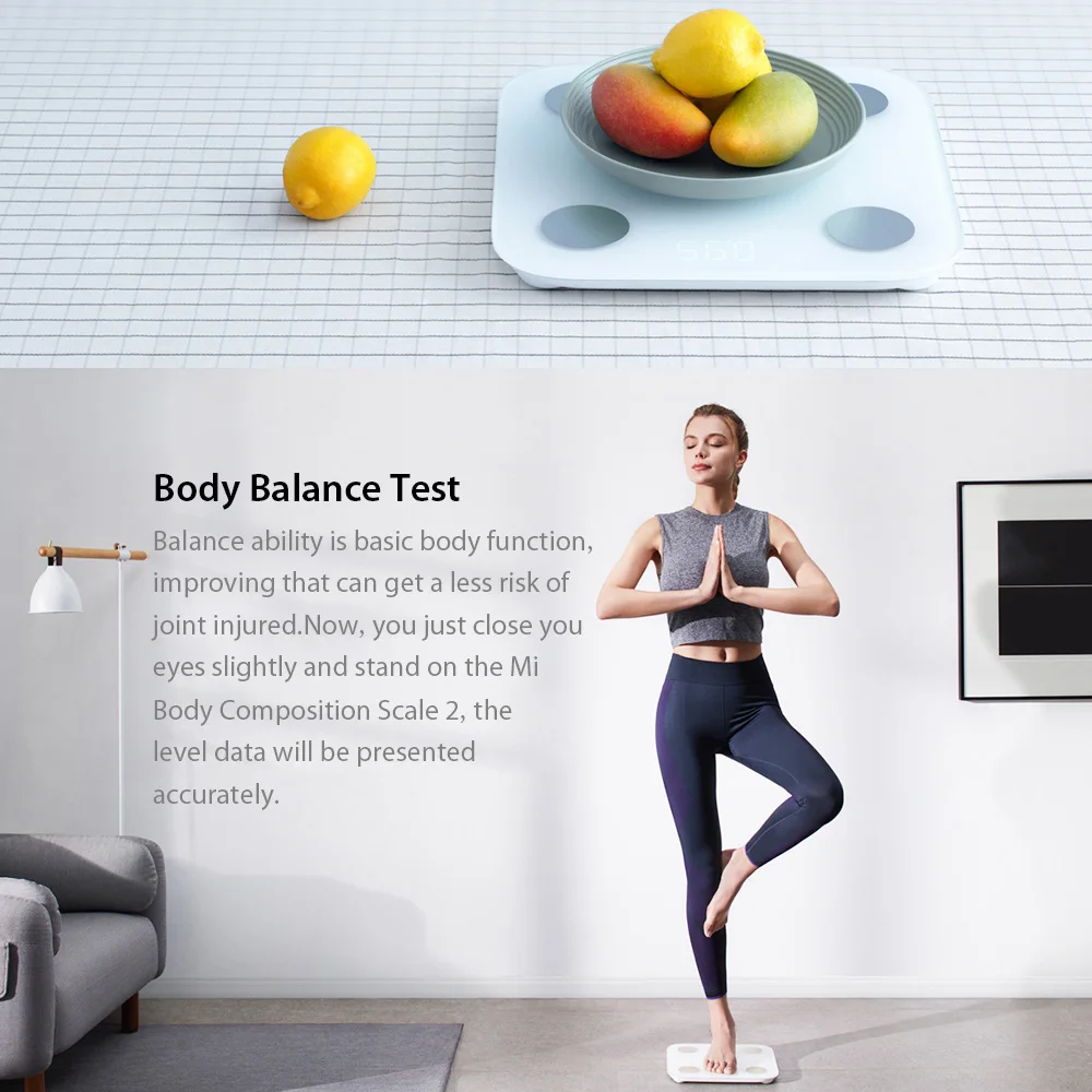 Новые смарт-весы Xiaomi Mi с композиционным составом для тела 2 весы здоровья жировым