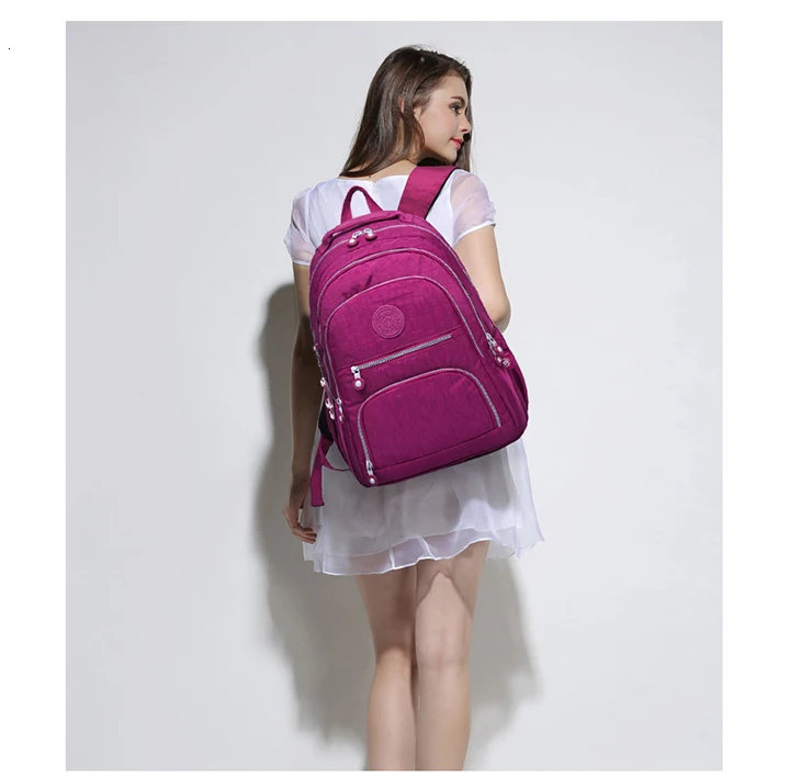 TTOU школьный рюкзак для девочек-подростков Mochila Feminina Kipled, женские рюкзаки, нейлоновый водонепроницаемый повседневный рюкзак для ноутбука, женский рюкзак