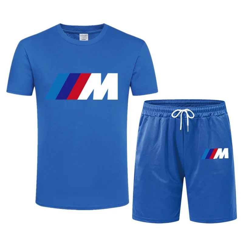 

Summer men's brand sportswear shorts suit short-sleeved breathable T-shirt shorts casual wear men's basketball training suit