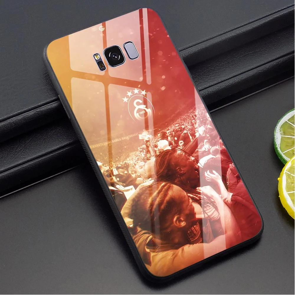 Galatasaray SK чехол для телефона для samsung Galaxy A50 крышка S7 край S8 S9 плюс S10 A70 A60 M40 A50 A40 A20 A30 A10 Стекло