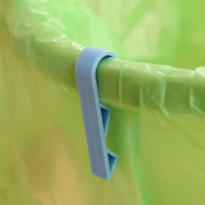 Бытовые мешки для мусора зажим хранения пластиковый сумок креативный